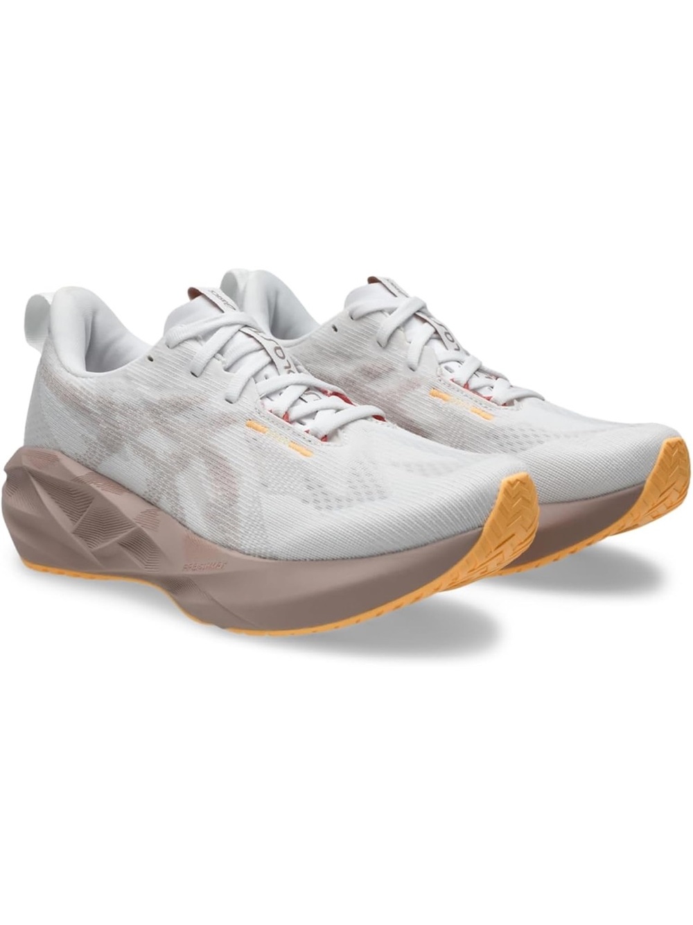 ASICS NovaBlast White/FawnMesh Running Shoes